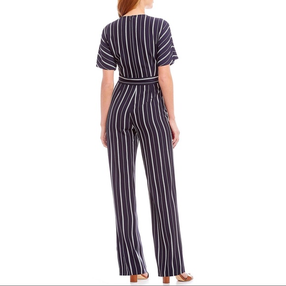 Gianni Bini Nicole Jumpsuit - Black, Red, White - Picture 3 of 9